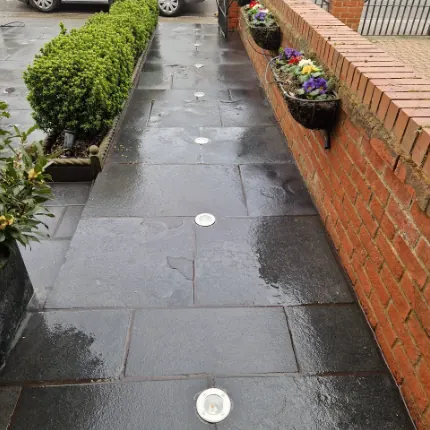 Pathway after in Acton, West London