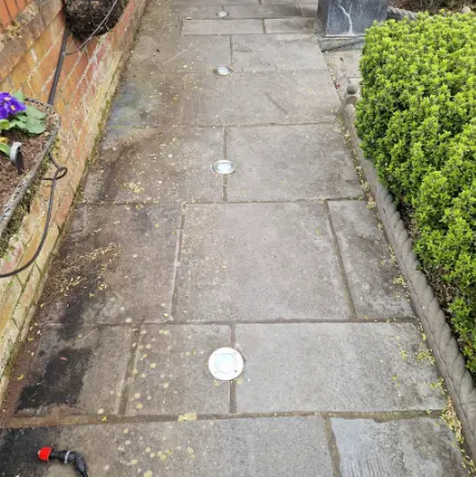 Pathway before in Acton, West London